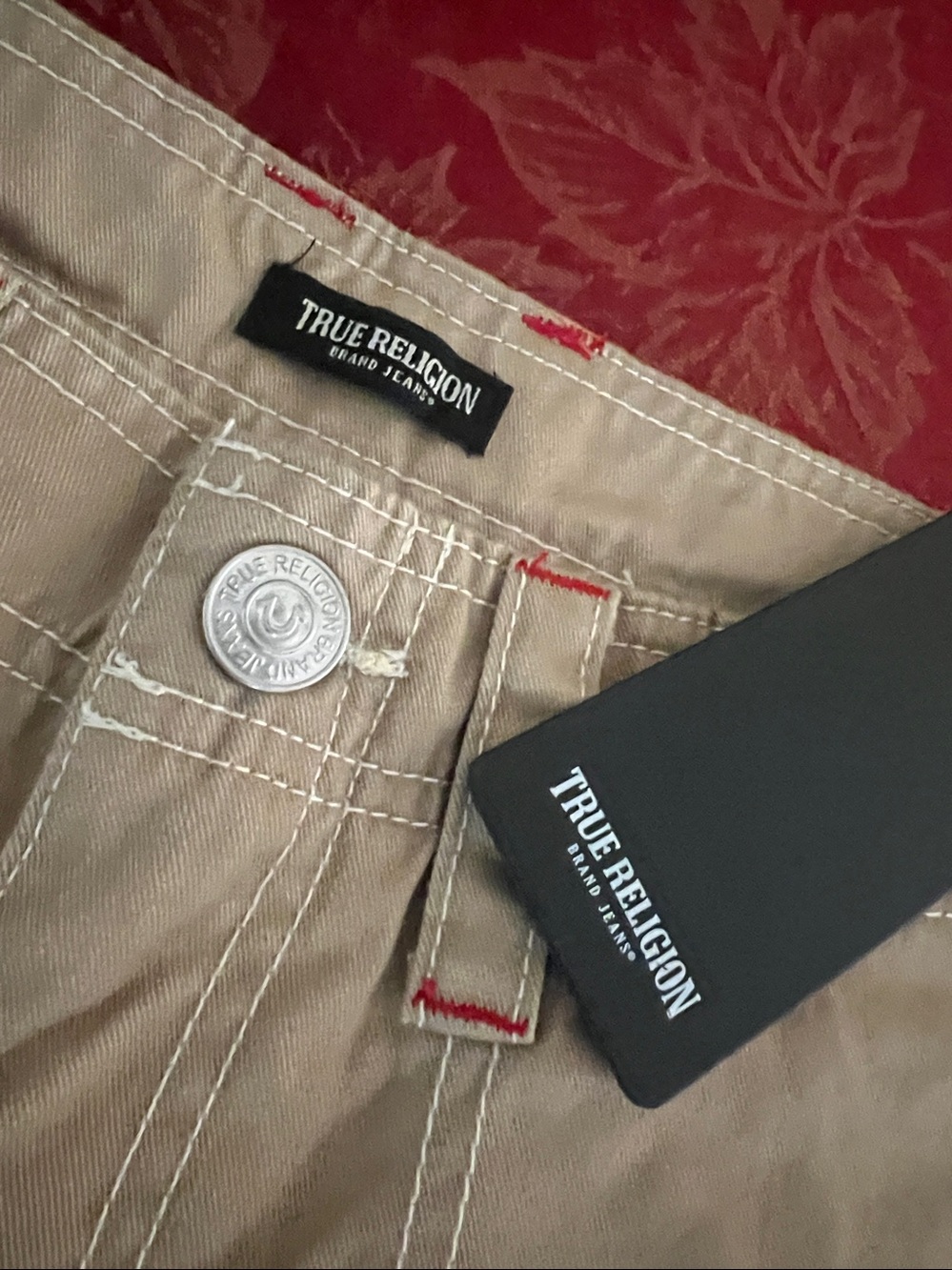 True Religion Women’s Travertine Military SN Cargo Pants NWT 29 - Picture 4 of 7